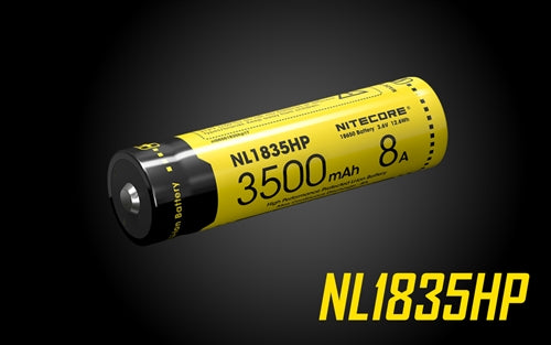 Nitecore 1835HP 3500MAH High Performance Li-Ion 18650 Battery