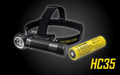 Nitecore HC35 1x 21700 2700 Lumen Rechargeable Headlamp CREE XP-G3 S3 LED