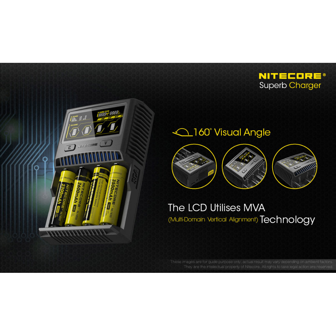 Nitecore SC4  Superb Charger