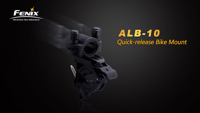 Fenix ALB-10 Quick Release Bike Mount FOR PD12, LD22, LD12, E35, E25, UC40, TK22, TK15