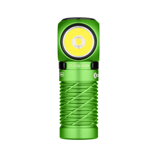 Olight Perun 2 Mini 1100 Lumen Headlamp / EDC Flashlight - Lime Green