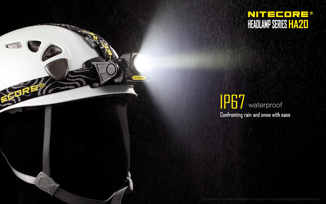 Nitecore HA20 2x AA 300 Lumens CREE XP-G2 LED Headlamp