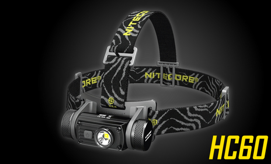 Nitecore HC60 1000 Lumen 1 x 18650 CREE XM-L2 U2 LED Headlamp Flashlight